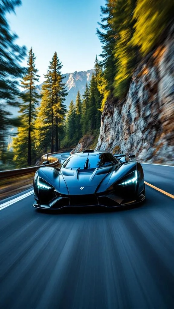Cars - sports car 2 digital wallpaper.