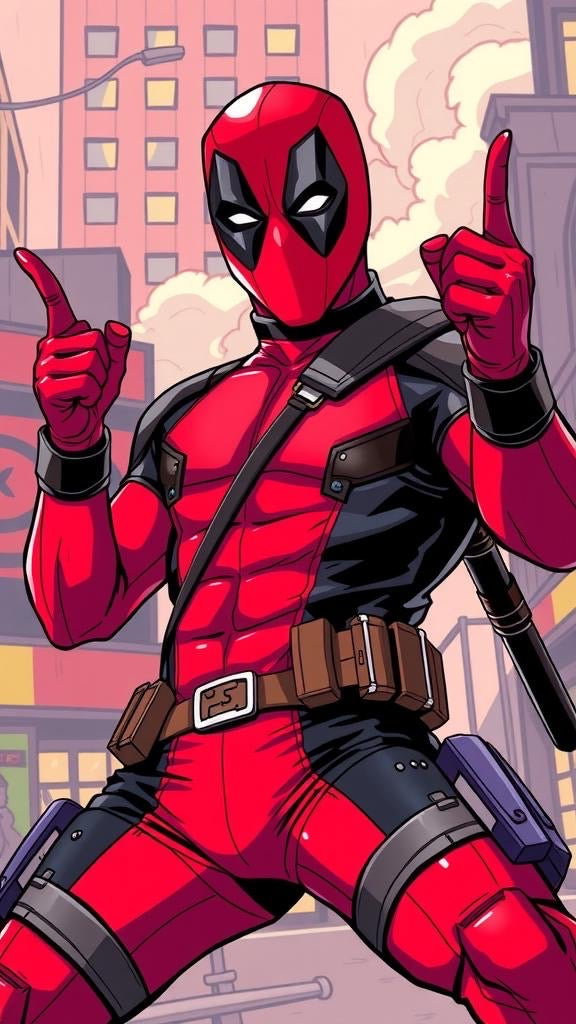 11-pack Deadpool digital wallpaper