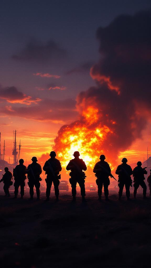 Military digital wallpaper.