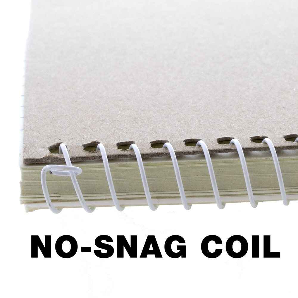 80 Ct. 6" X 9" White Paper Gregg Ruled Steno Book.