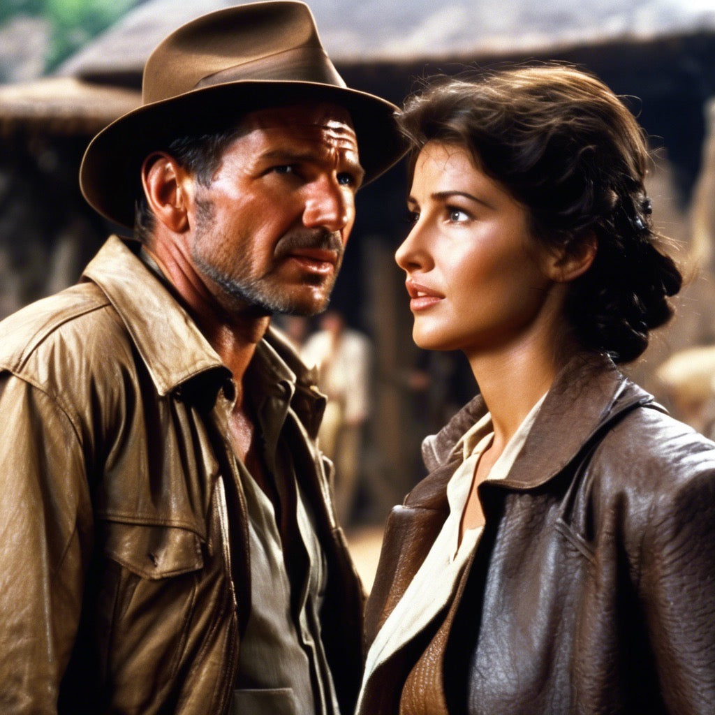 Indiana Jones Digital wallpaper.