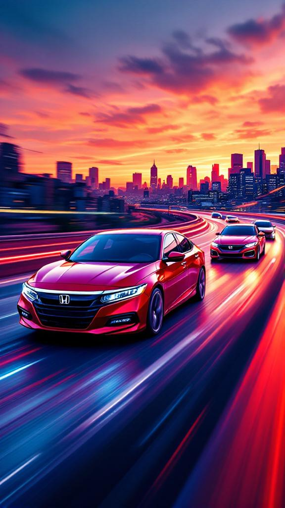 Cars - Honda Digital Wallpaper.
