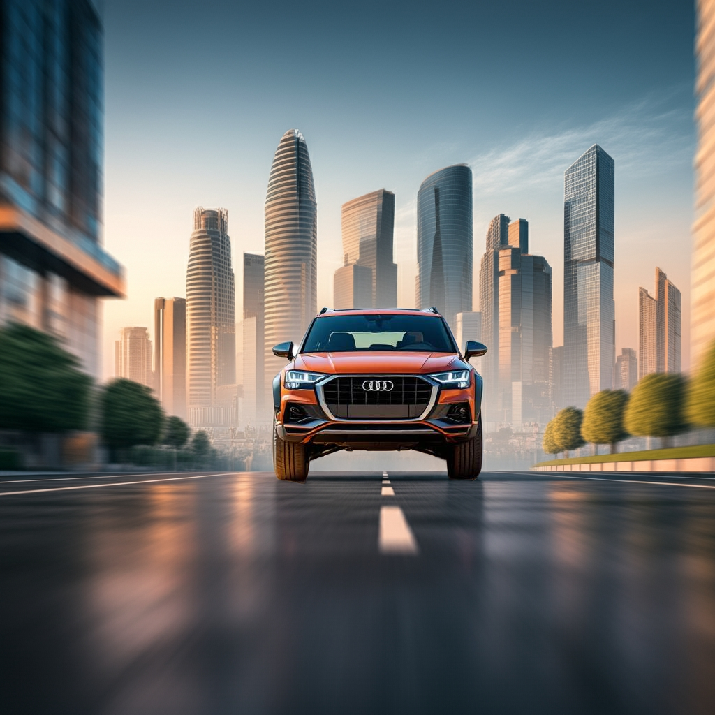 Audi digital wallpaper.