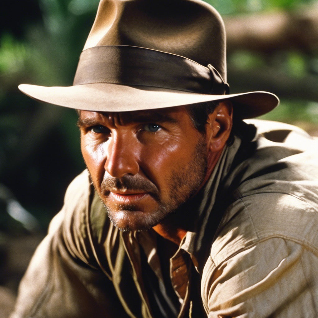 Indiana Jones Digital wallpaper.