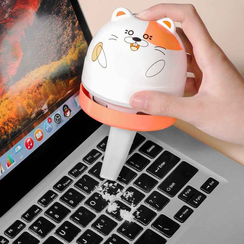 Global Amazon Cordless Charging Mini Vacuum Compact Desktop Keyboard Cleaner Handheld