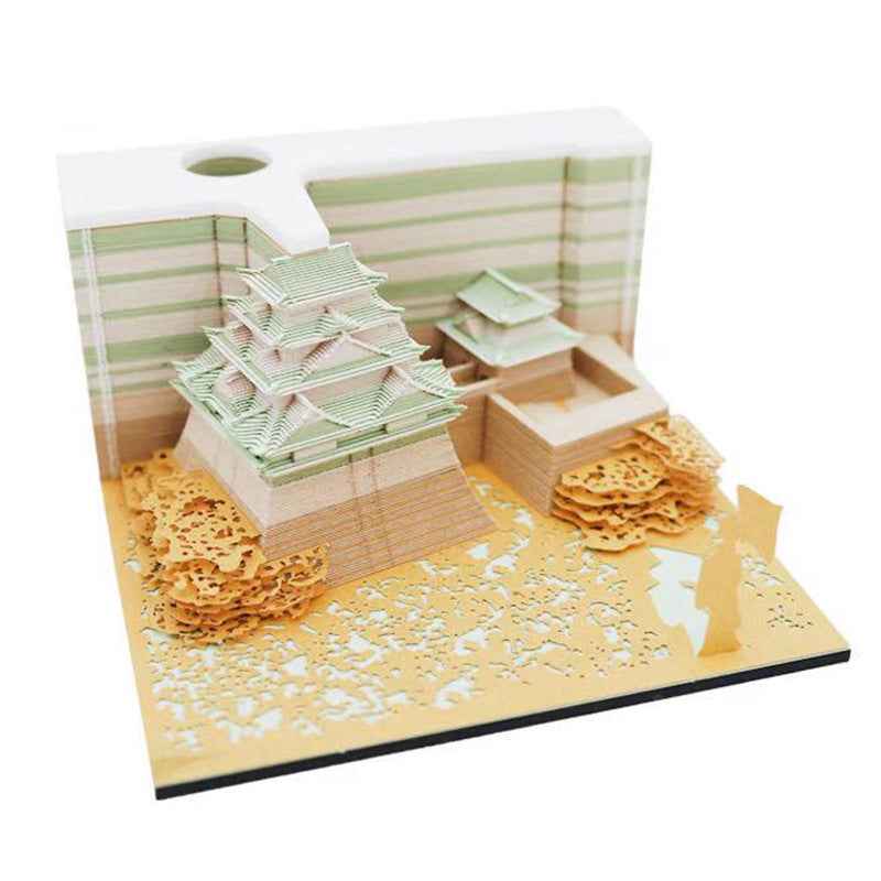 3D Sticky Note Hayao Miyazaki Chihiro 3D Building Design