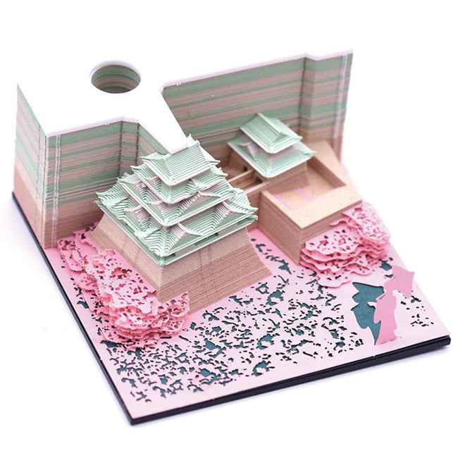 3D Sticky Note Hayao Miyazaki Chihiro 3D Building Design