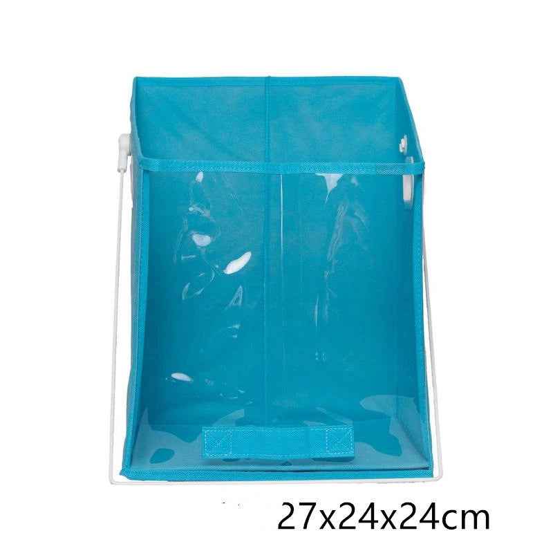 Collapsible Removable Cushioned Foldable Storage Bin Laundry Basket