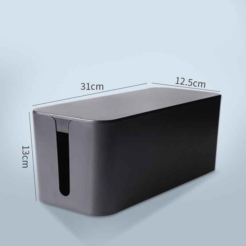 Cord Management Hub Power Adapter Outlet Cable Tidy Desktop Organizer Charging Station Wire Holder