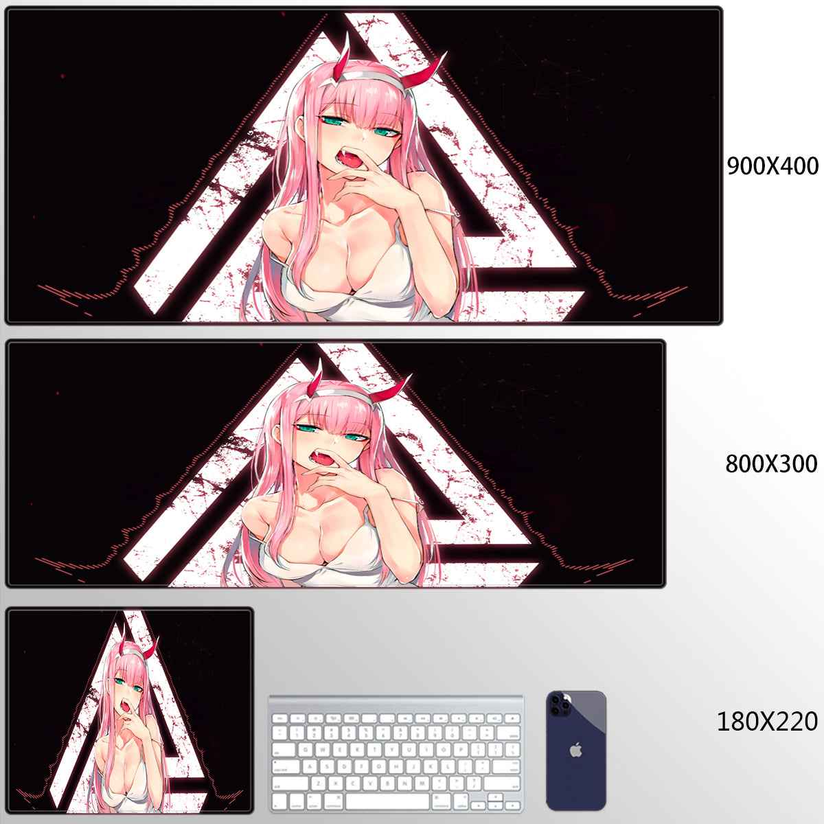 Gaming Mat Anime Mousepad Computer Keyboard Surface