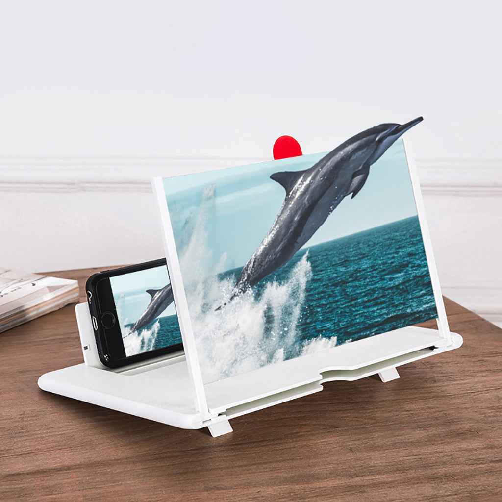 Portable 3D Display Amplifier Handheld Viewer Compact Foldable Lens Enhancer