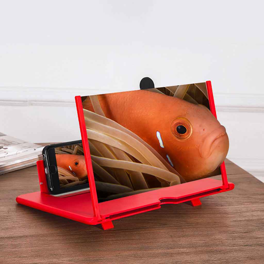 Portable 3D Display Amplifier Handheld Viewer Compact Foldable Lens Enhancer