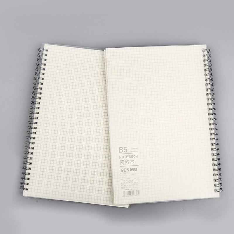 Creative Spiral Horizontal Grid Dot Journal