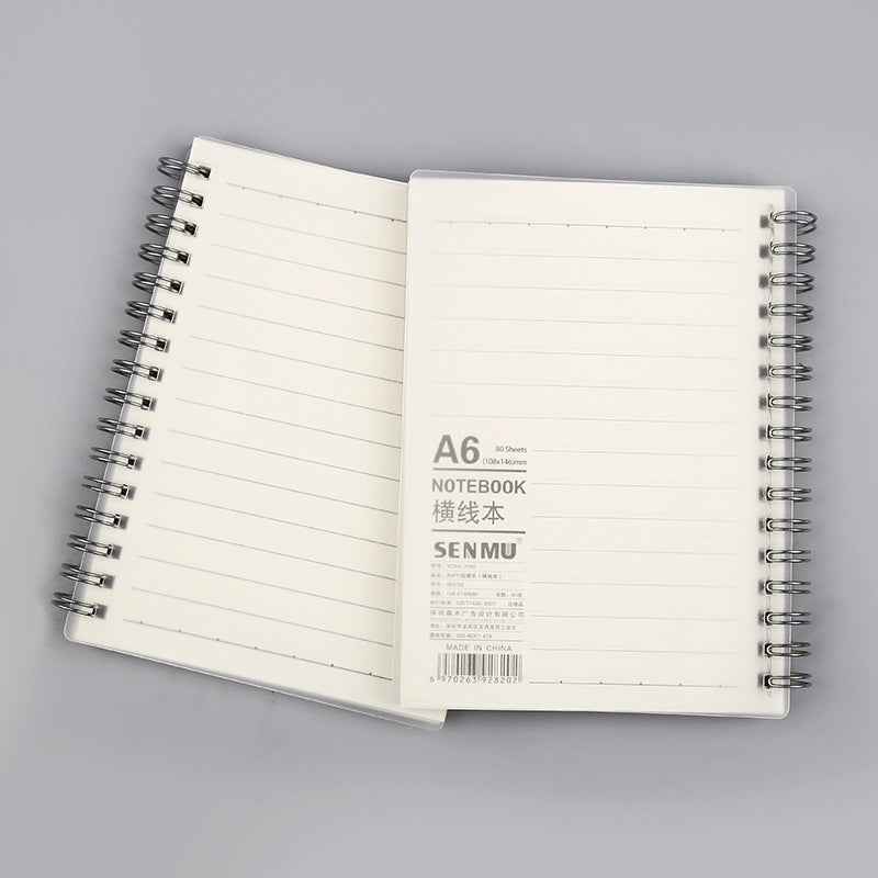 Creative Spiral Horizontal Grid Dot Journal