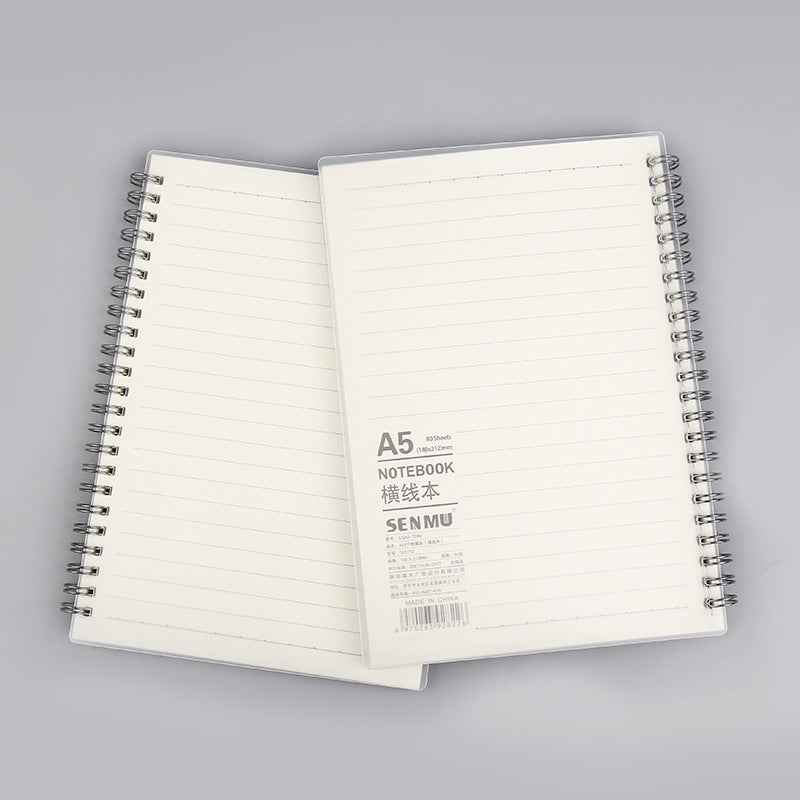 Creative Spiral Horizontal Grid Dot Journal