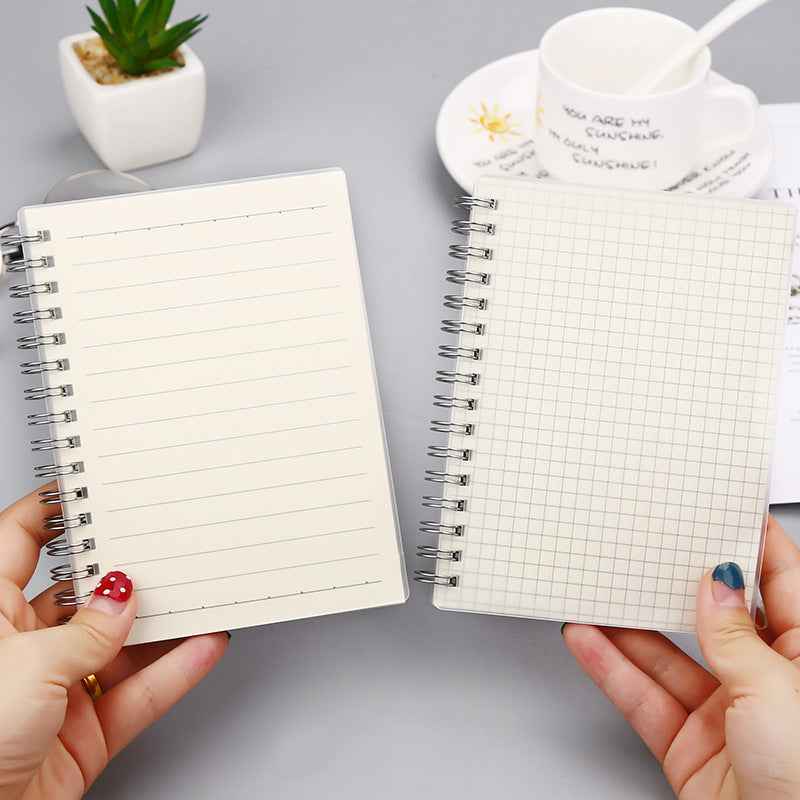 Creative Spiral Horizontal Grid Dot Journal