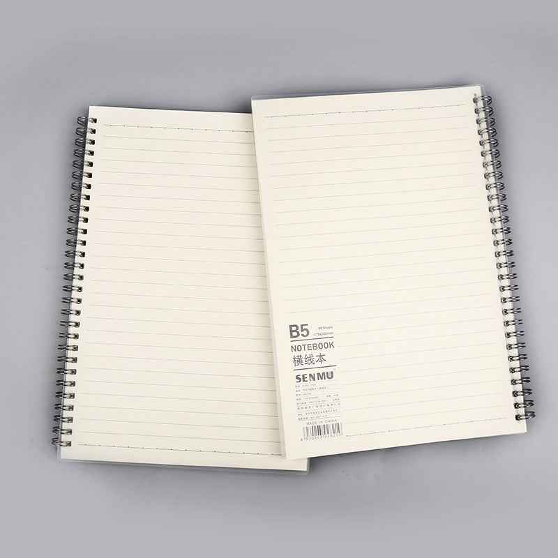 Creative Spiral Horizontal Grid Dot Journal
