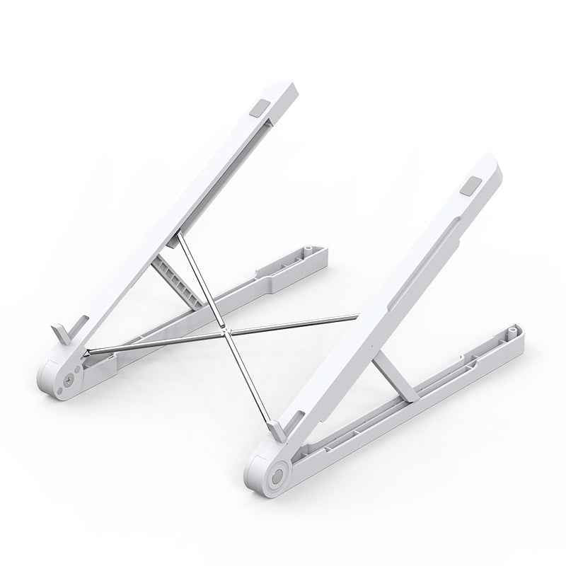 Adjustable Laptop Holder Ventilated Base Elevated Stand Foldable Desktop Riser