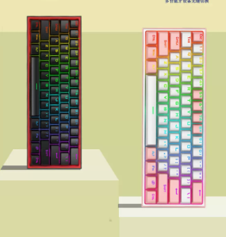 Crimson Wyvern Wired Keypad Swappable Switch Multicolor Tri-Mode