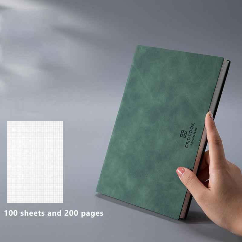 Sketch Pad Gridded Notebook Minimalist Art Style