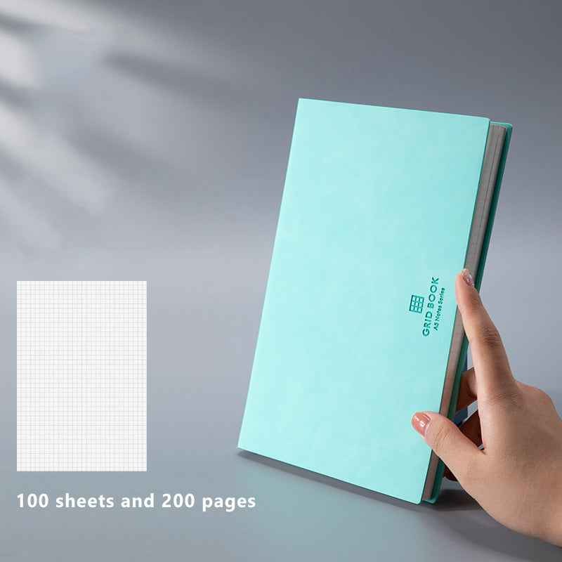 Sketch Pad Gridded Notebook Minimalist Art Style