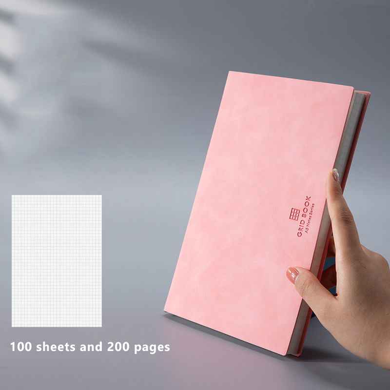 Sketch Pad Gridded Notebook Minimalist Art Style