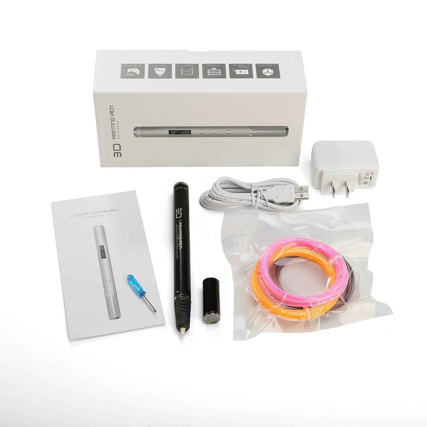 Creative learning tool 3D drawing pen ink pen