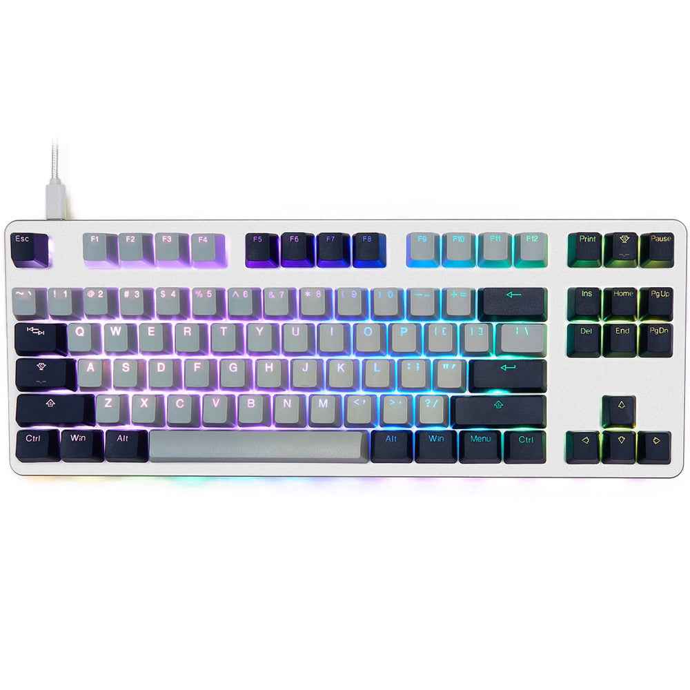 Dual-Tone Molded Clear Keycap Custom Mechanical Keyboard Personalized DIY Lettering See-Through