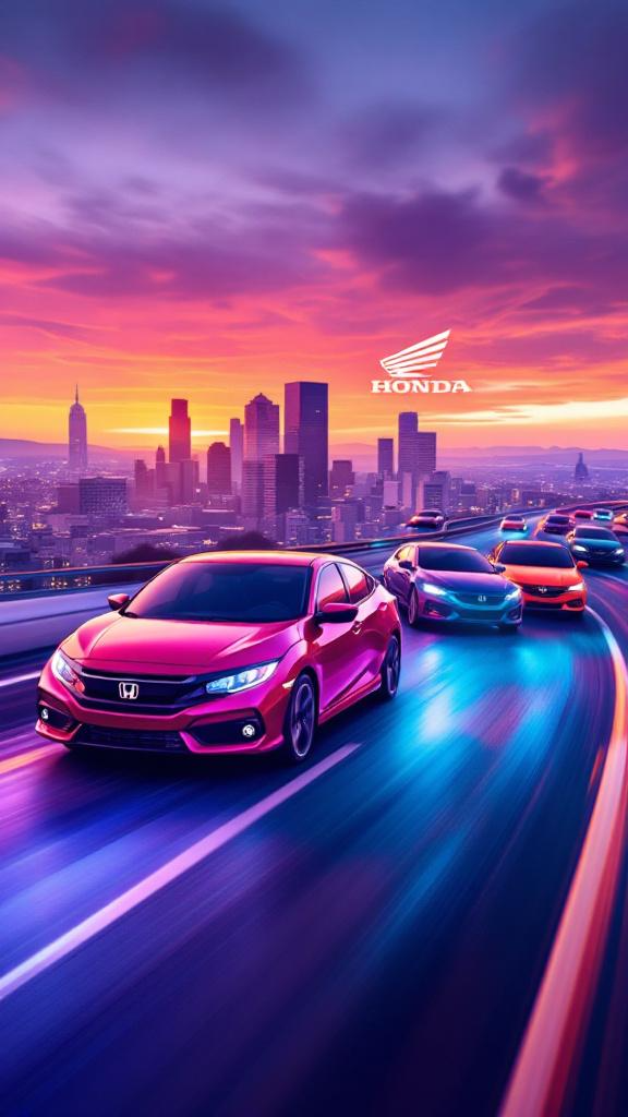 Cars - Honda Digital Wallpaper.