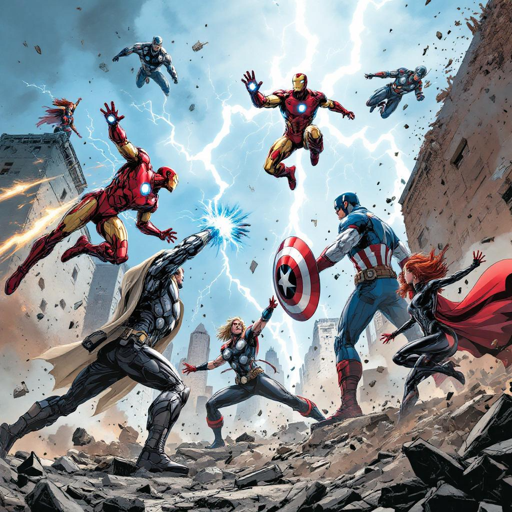 18 - pack Avengers Wallpaper