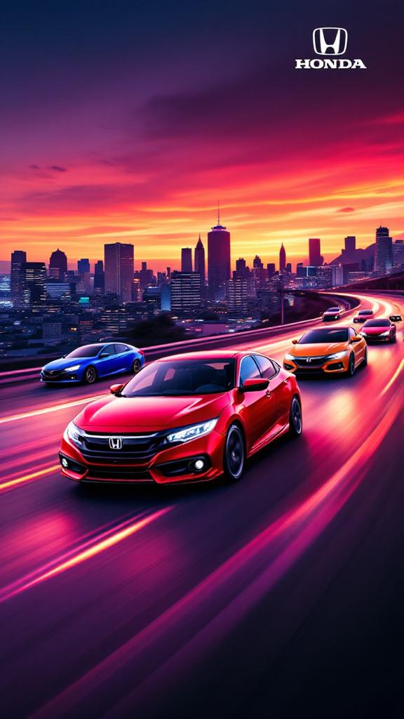 Cars - Honda Digital Wallpaper.
