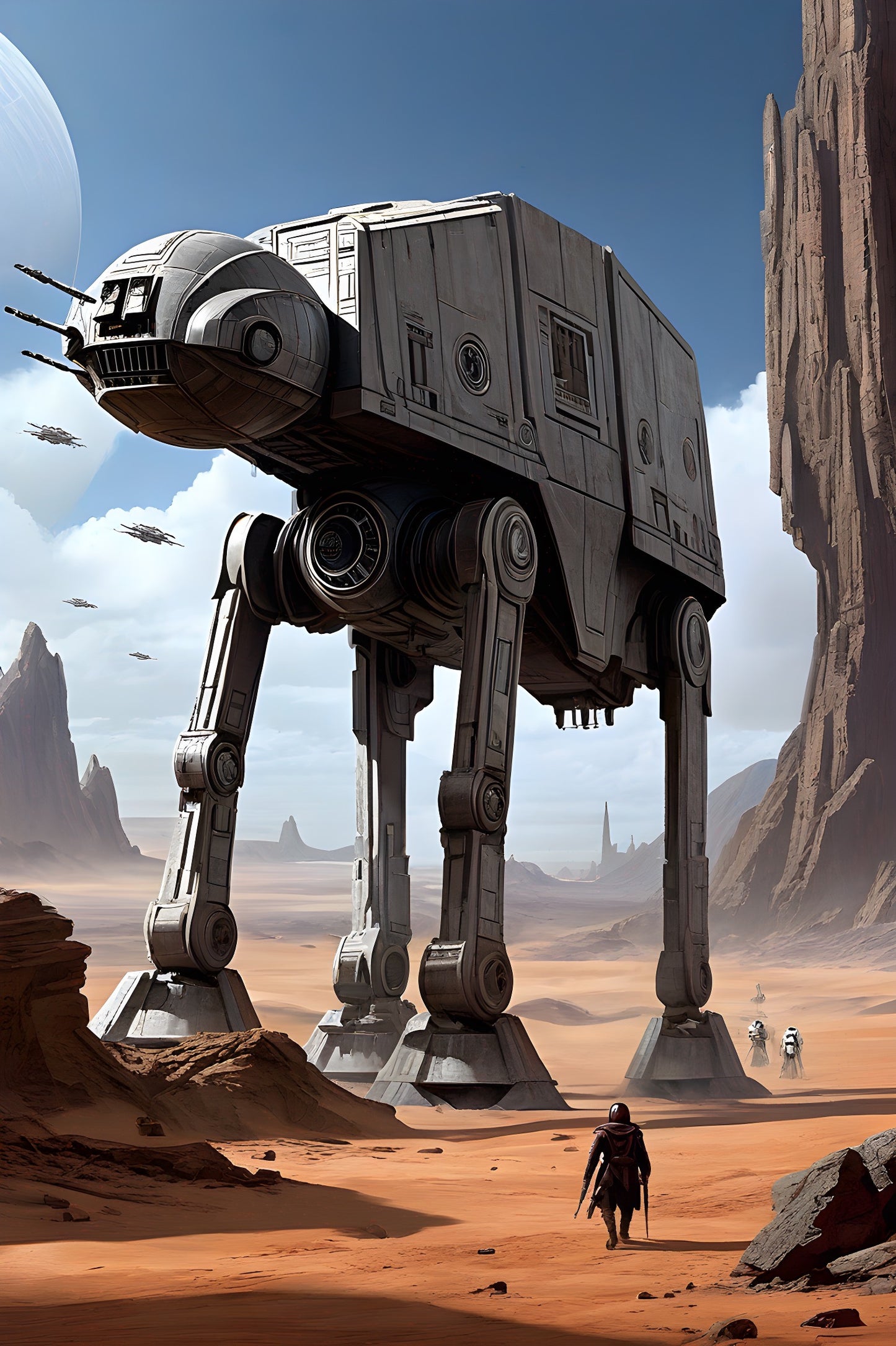 Star Wars Digital Wallpaper