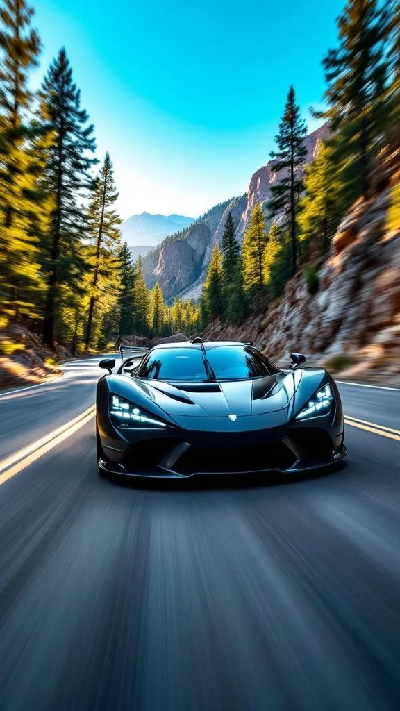 Cars - sports cars 3 digital wallpaper 4 pack.