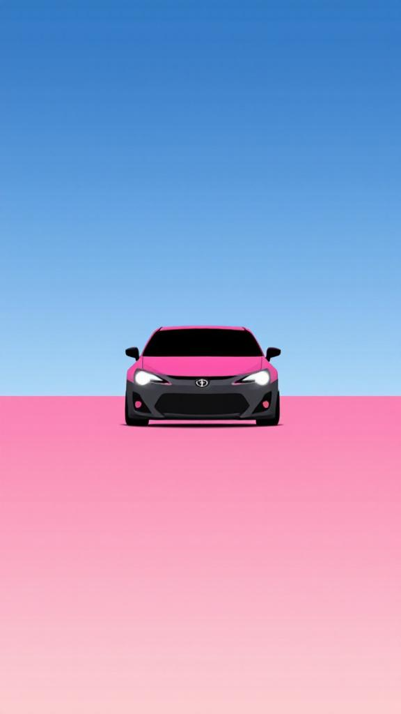 Toyota digital wallpaper.