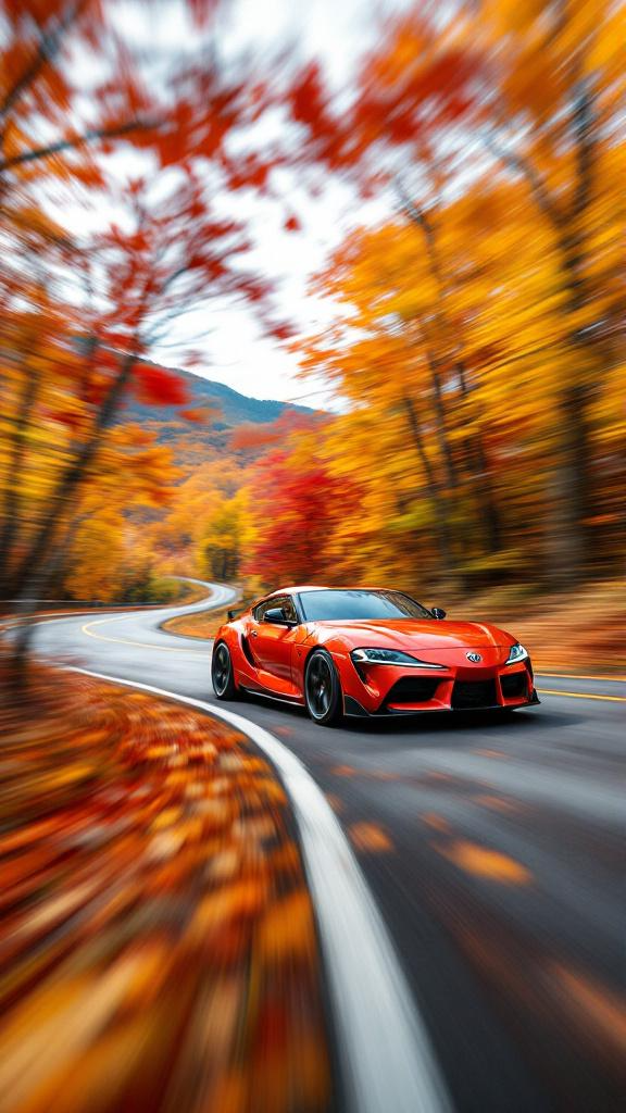 Toyota digital wallpaper.