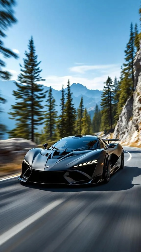 Cars - sports car 2 digital wallpaper.
