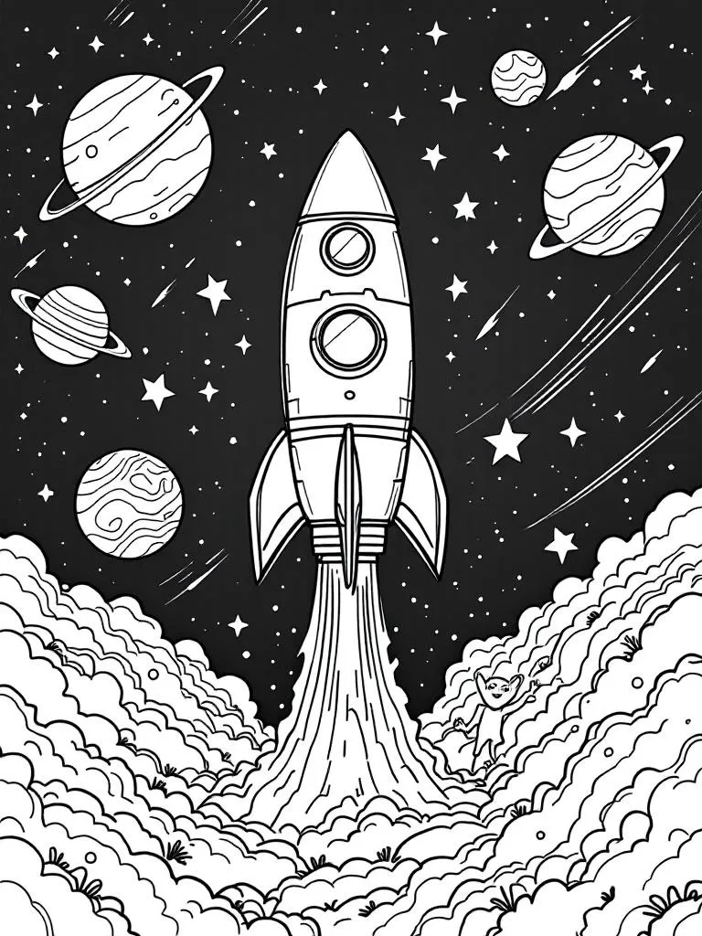 Coloring books - paper or digital