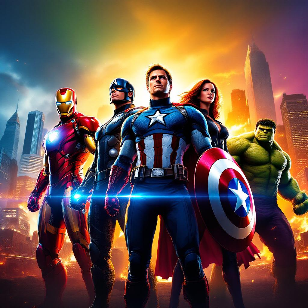 Avengers digital wallpaper 18 pack bundle