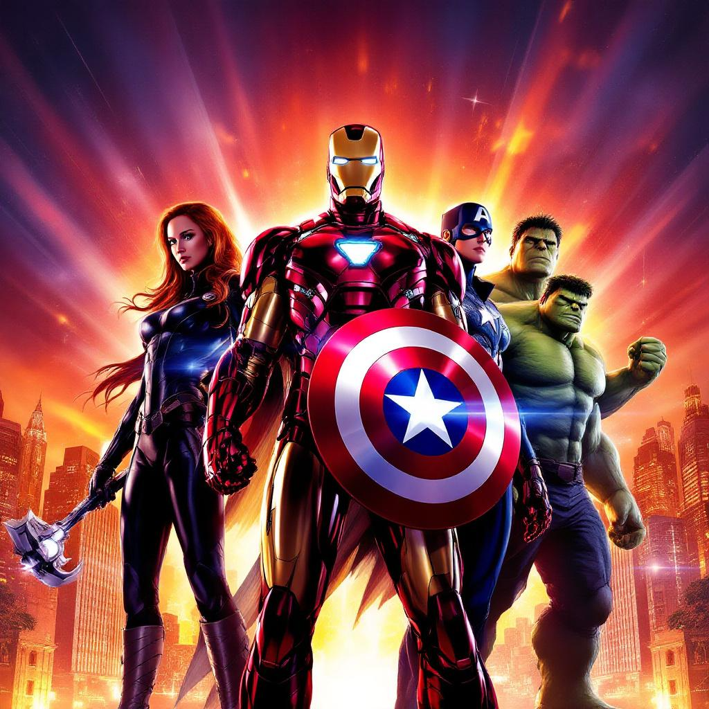Avengers digital wallpaper 18 pack bundle