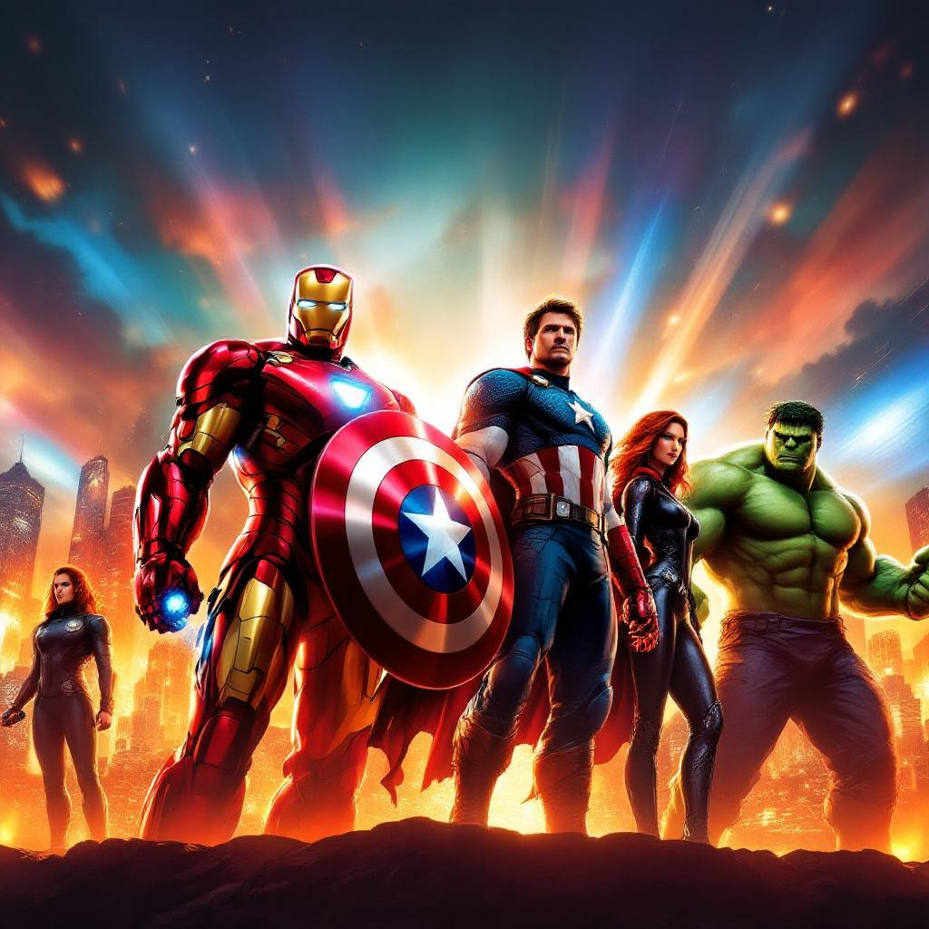 Avengers digital wallpaper 18 pack bundle