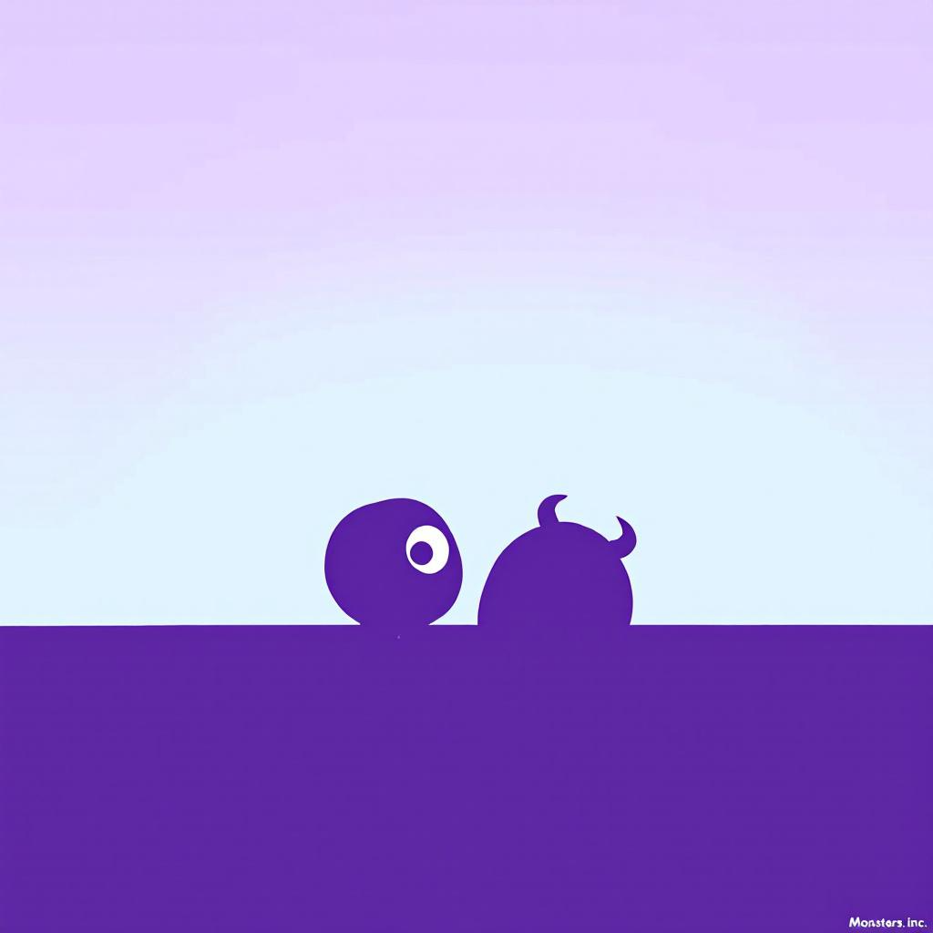 Monster Inc digital wallpaper