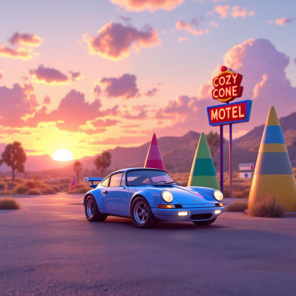 Cars Digital wallpaper - 4 pack