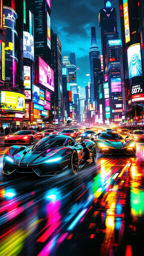 Futuristic Cars Wallpaper