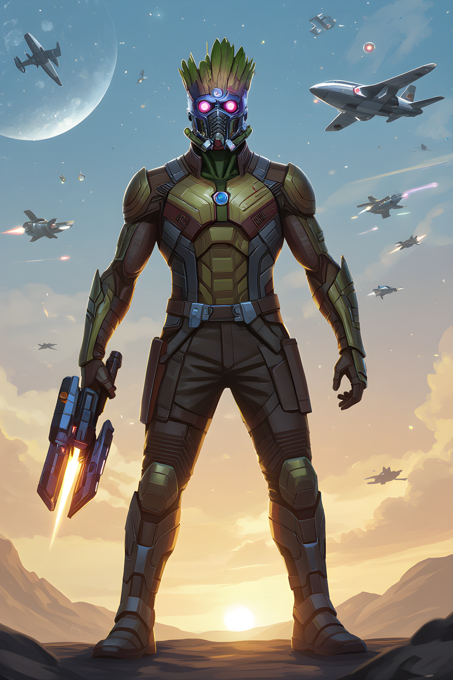 Guardians of the Galaxy I am groot.