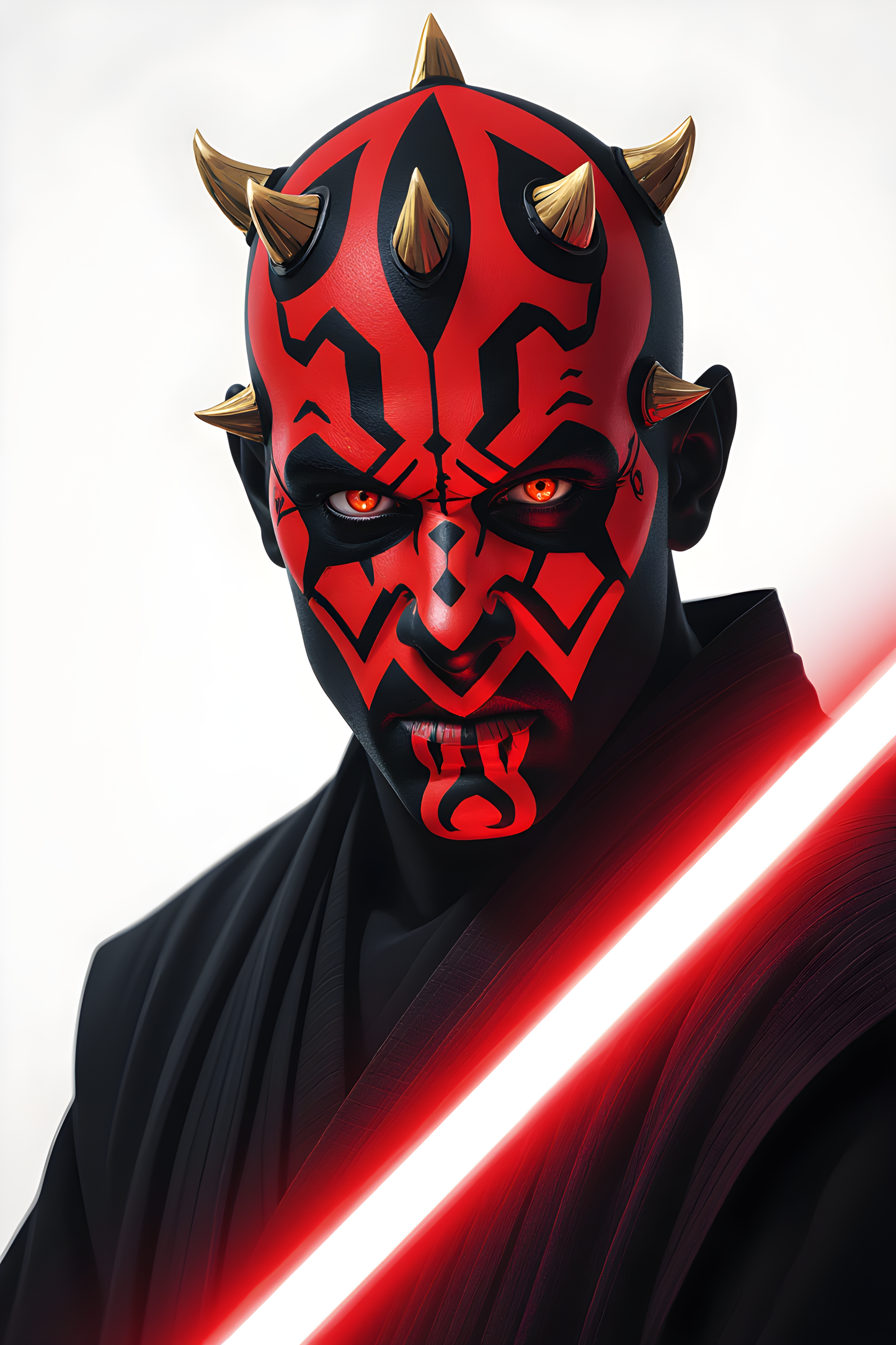 Star Wars Digital Wallpaper - Darth Mul