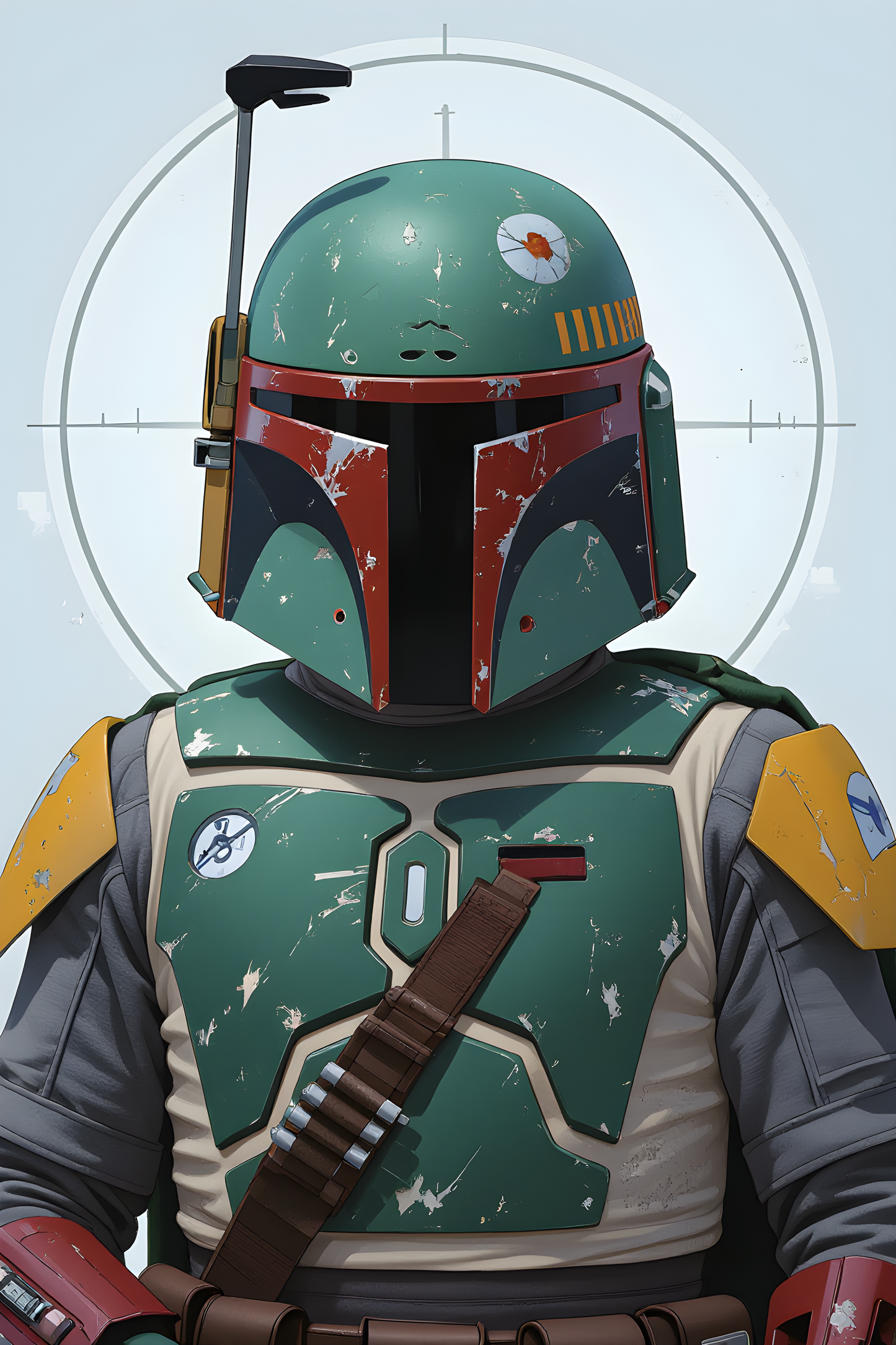 Star Wars Digital Wallpaper - Bobba Fett
