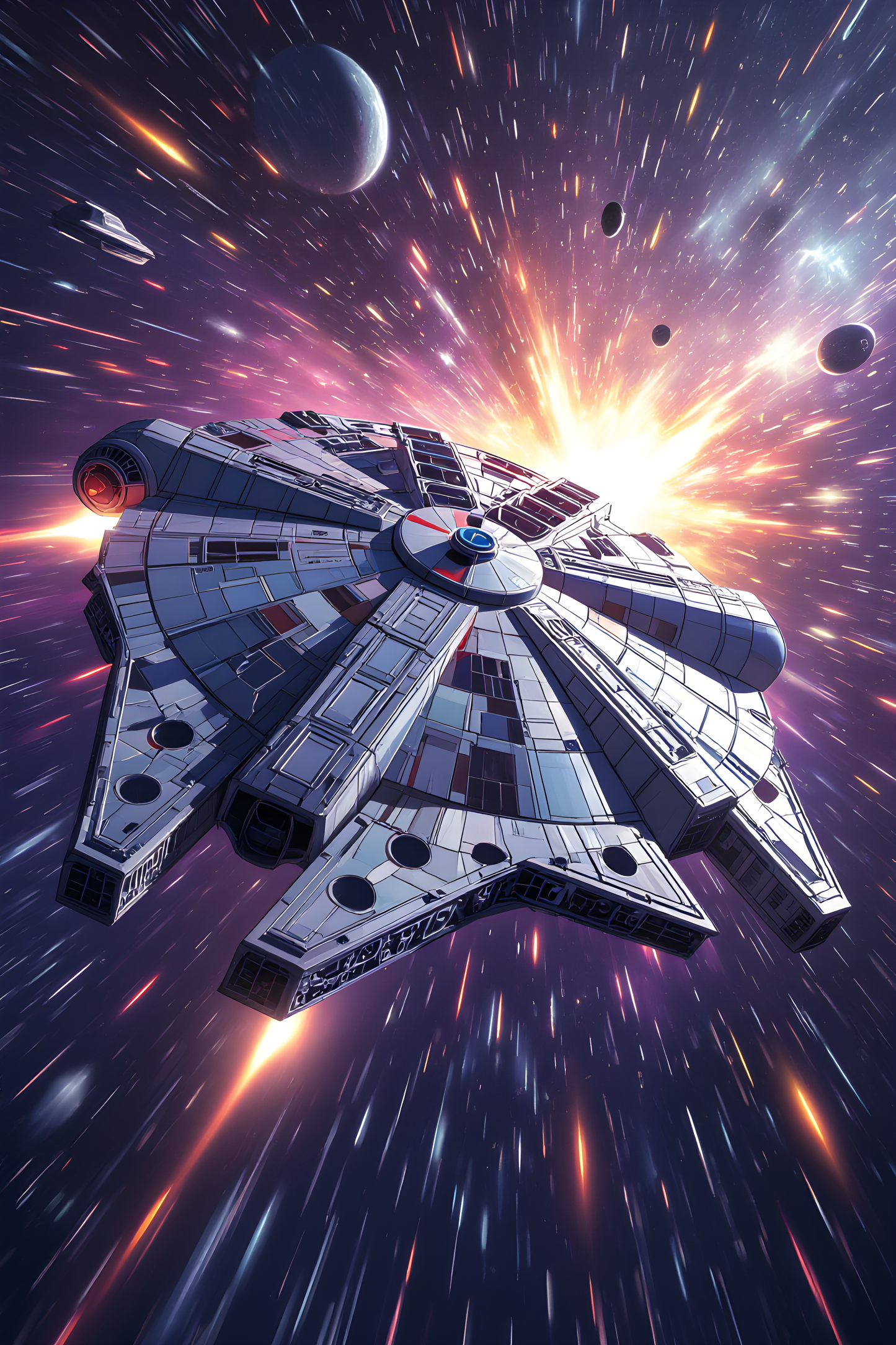 Star Wars Digital Wallpaper - StarShip