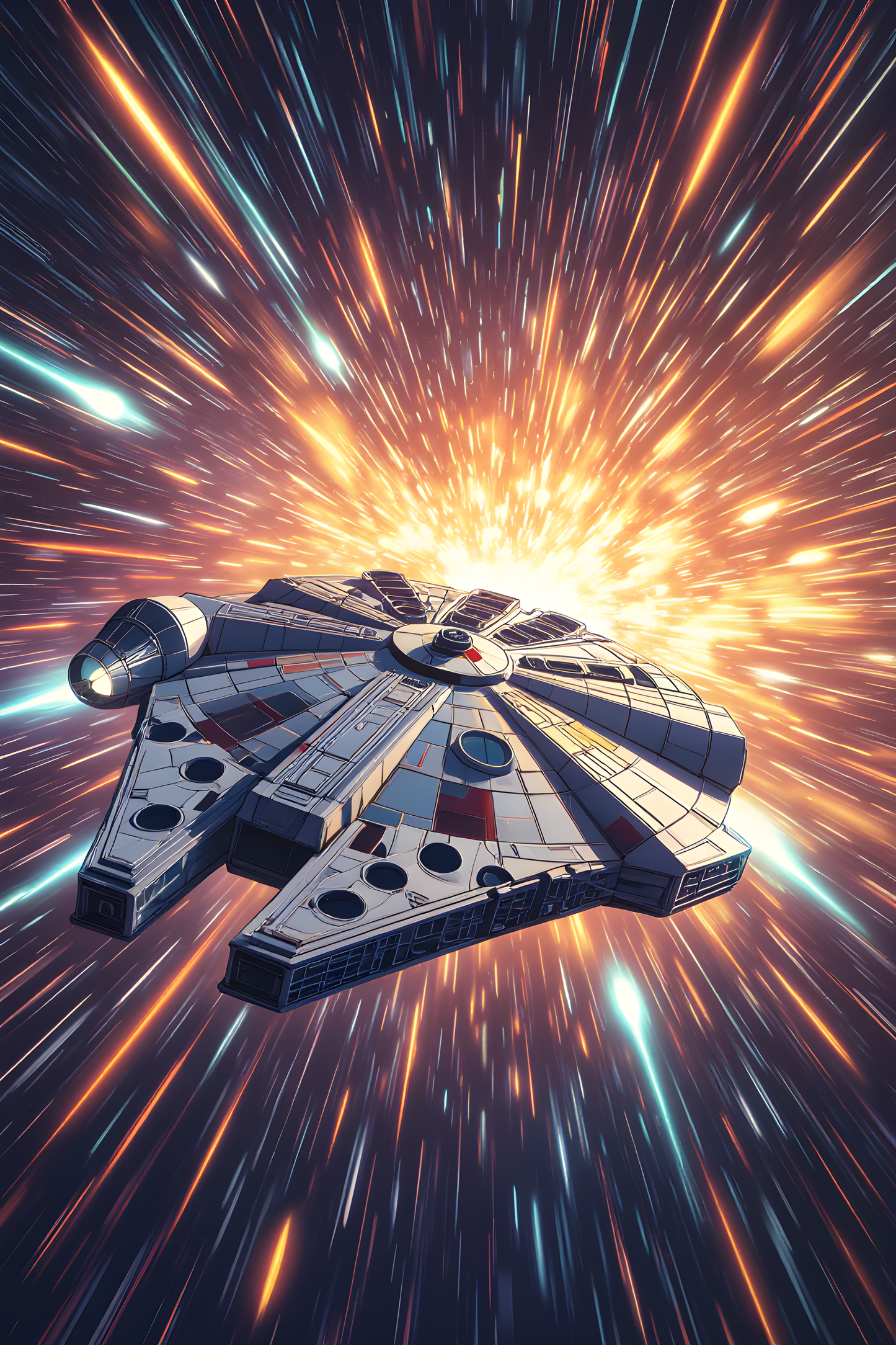 Star Wars Digital Wallpaper - StarShip