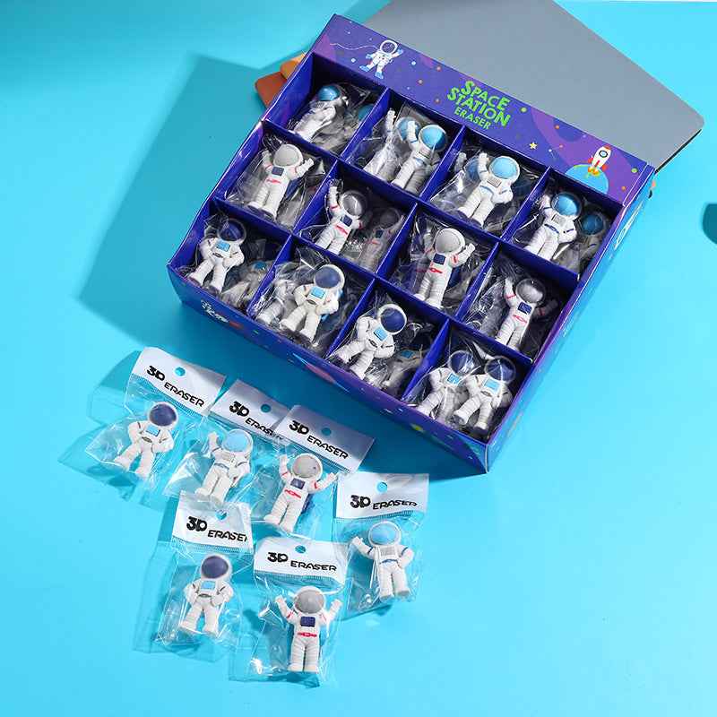 Astronaut Spaceman Style Eraser Detachable Assembly