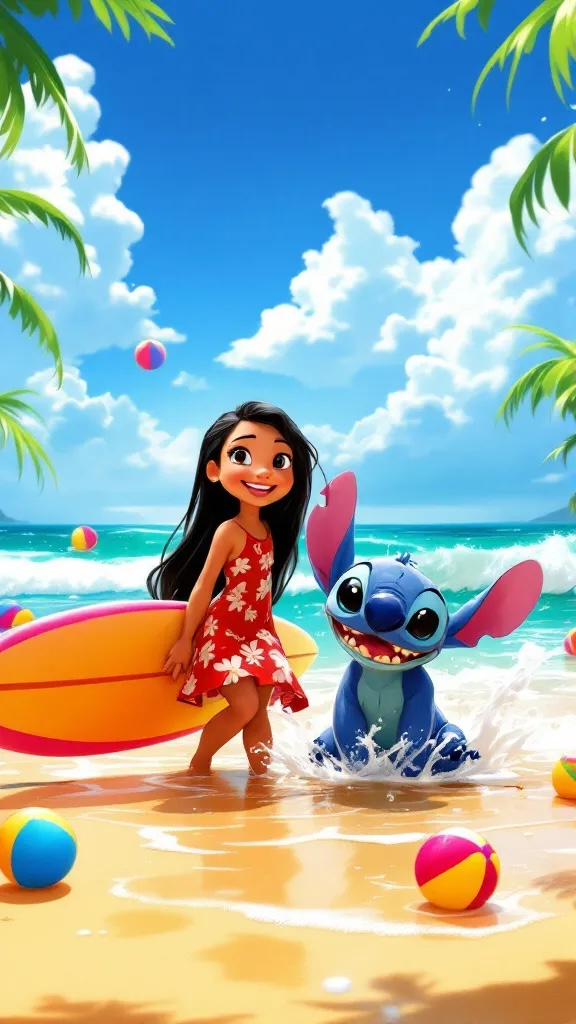 Lilo and Stitch Digital Wallpaper Bundle - Mobile, Tablet & Desktop.